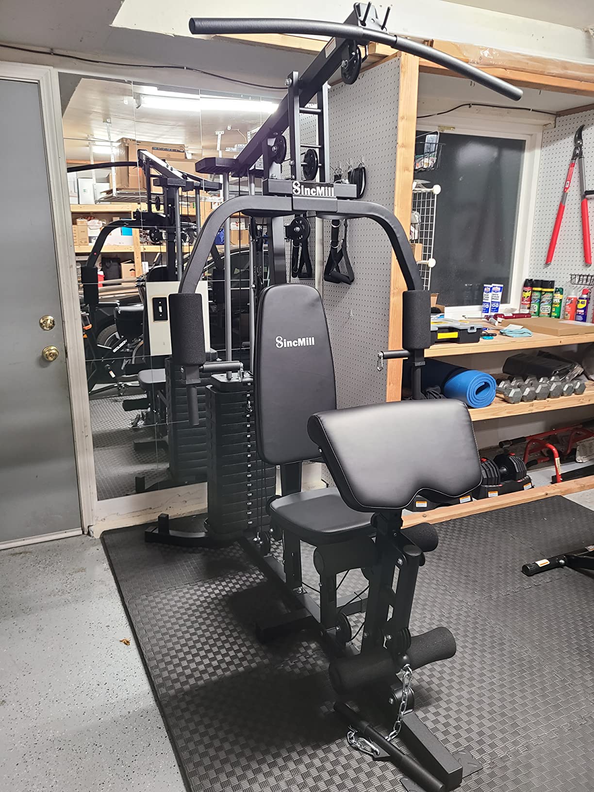 42/mo Finance Home Gym Multifunctional Full Body Home Gym Equipment