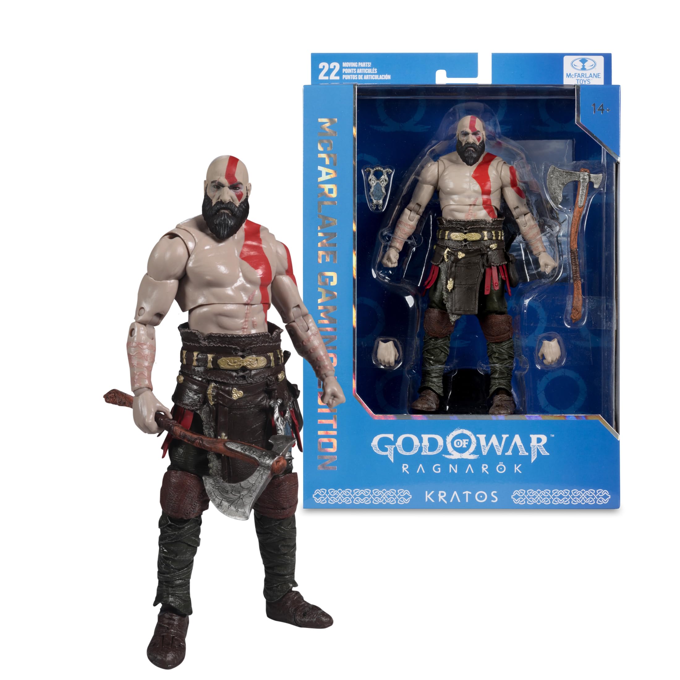 McFarlane God of Gaming Edition Kratos - Figura de acción (18 cm)