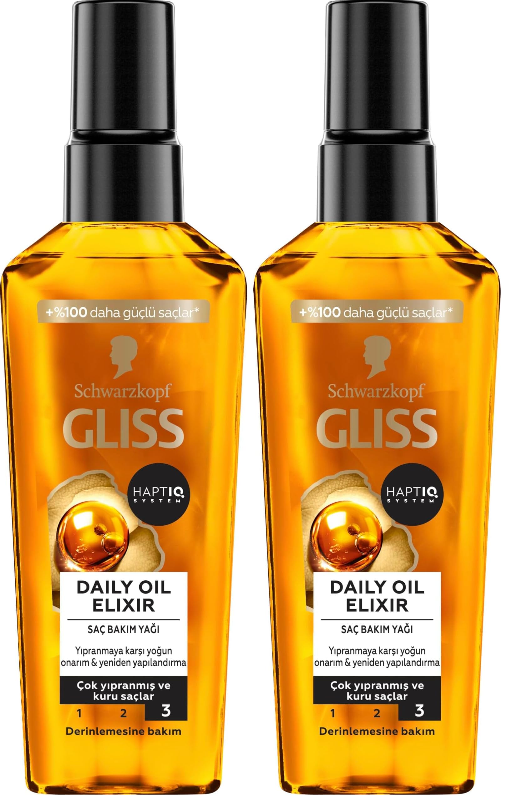 Schwarzkopf Gliss Ultimate Oil Elixir Serum 75ML (2 paketi)