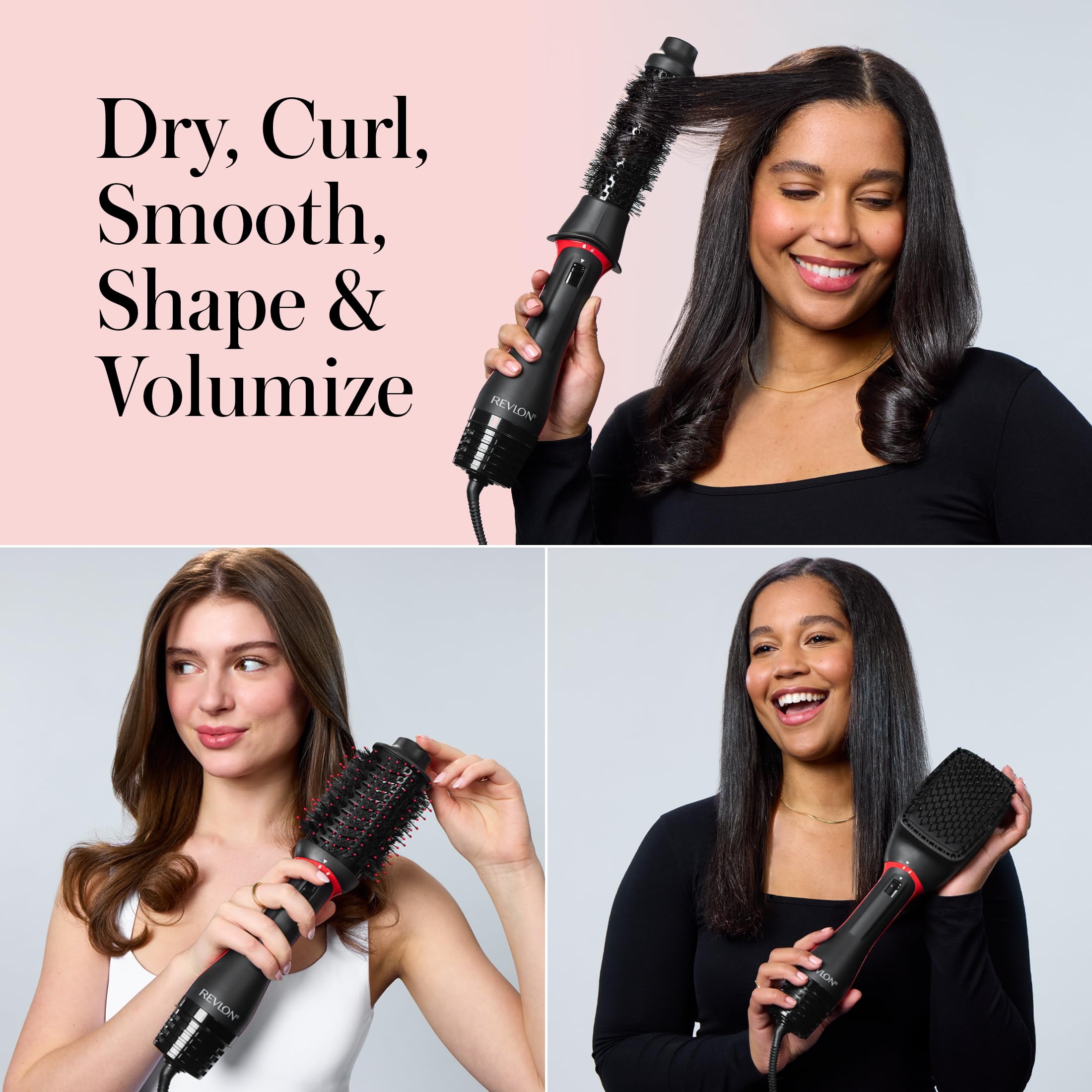 Amazon.com : REVLON 3-in-1 Multi-Styler, Blow Dryer Brush, Blowout