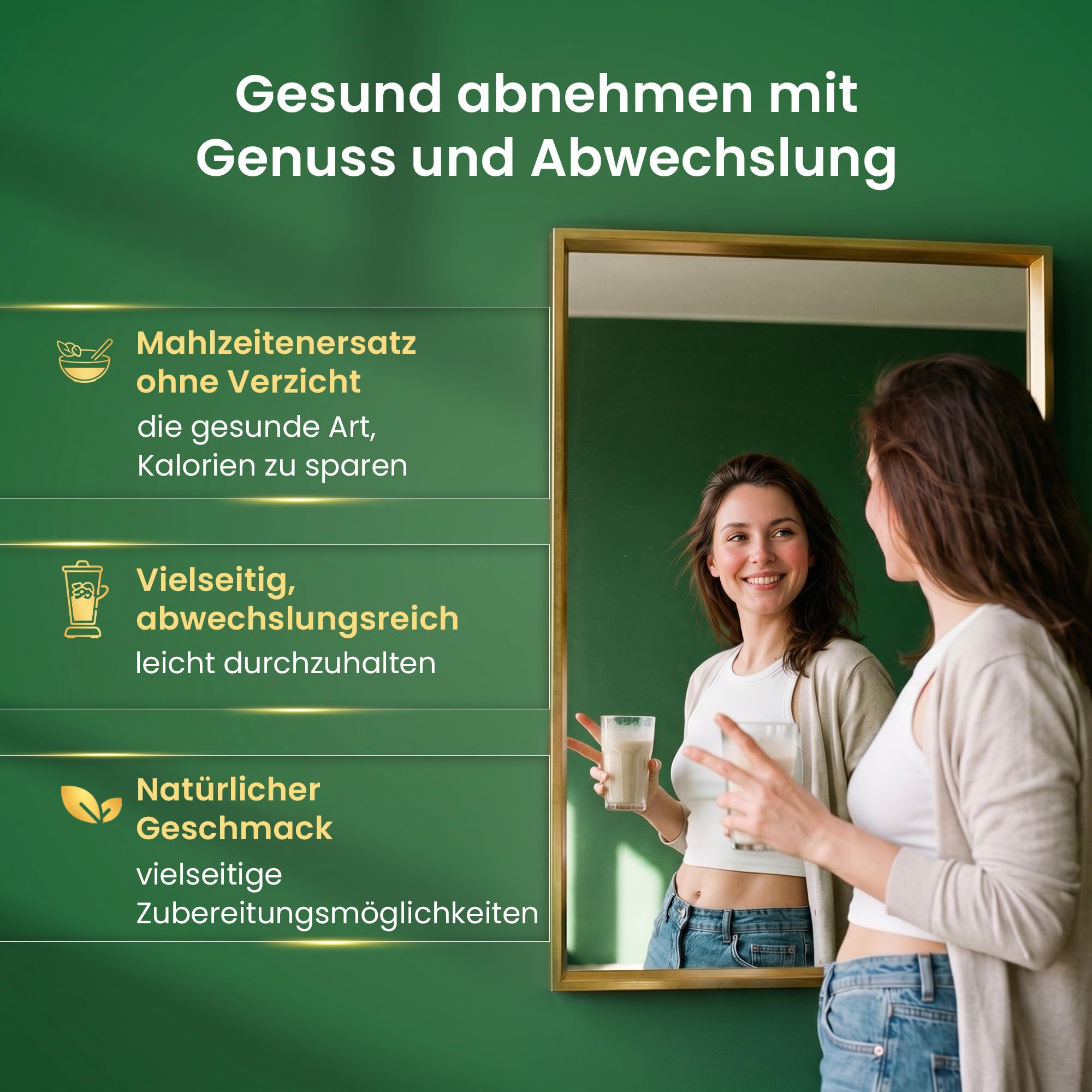 Alsiroyal Diät-Drink · Wirsamkeit bewiesen · schmeckt, sättigt, aktiviert | Abnehmshake & Diät Shake zum Abnehmen · Mahlzeitenersatz ohne Zuckerzusatz · ballaststoff- & eiweißreich · vegan, glutenfrei