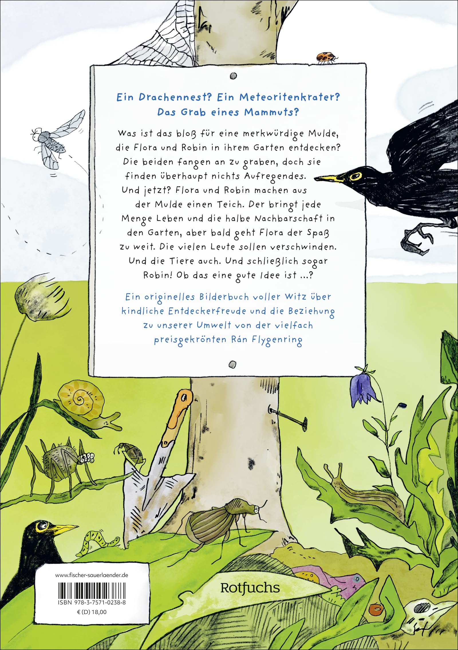 Ein Teich für uns: Lustiges Bilderbuch über das Zusammenleben in der Natur für Kinder ab 5 Jahren