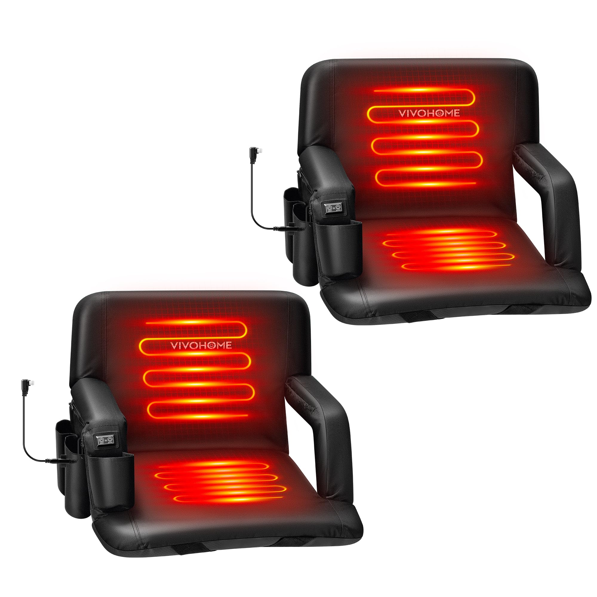 VIVOHOME Heated Stadium Seats 