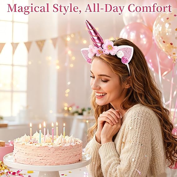 Headbands, 2-Piece Set, Fantasy Hair Accessories