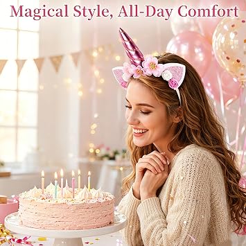 Headbands, 2-Piece Set, Fantasy Hair Accessories