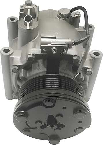 Miniatura 3 de Compresor de CA RYC y embrague de A/C GG586 (se adapta a Jaguar S-Type 3.0L 2000-2008; Compatible con Jaguar X-Type 2.5L, 3.0L 2002-2008; Compatible