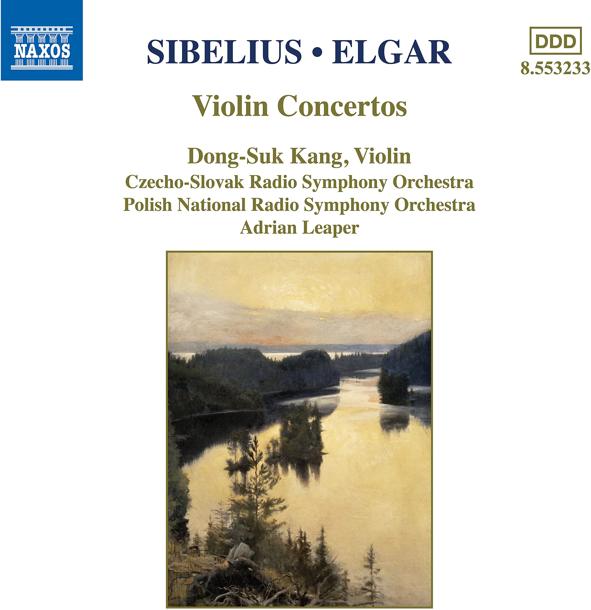 Jean Sibelius - Sibelius/Elgar - Violin Concertos CD Album - Used