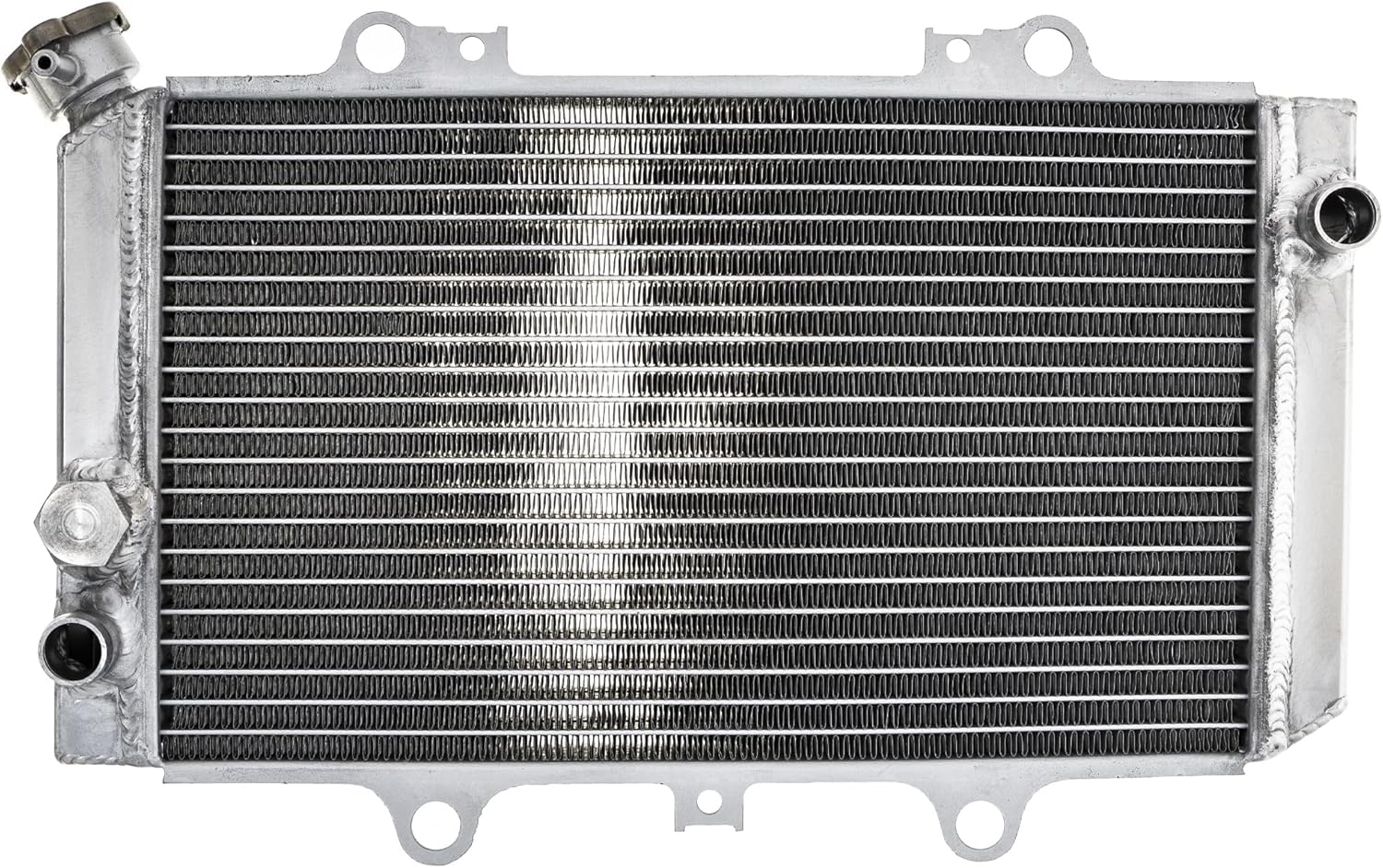 NICHE Radiator for Yamaha Grizzly 660 YFM660 5KM-12461-00-00 2 Row with Cap