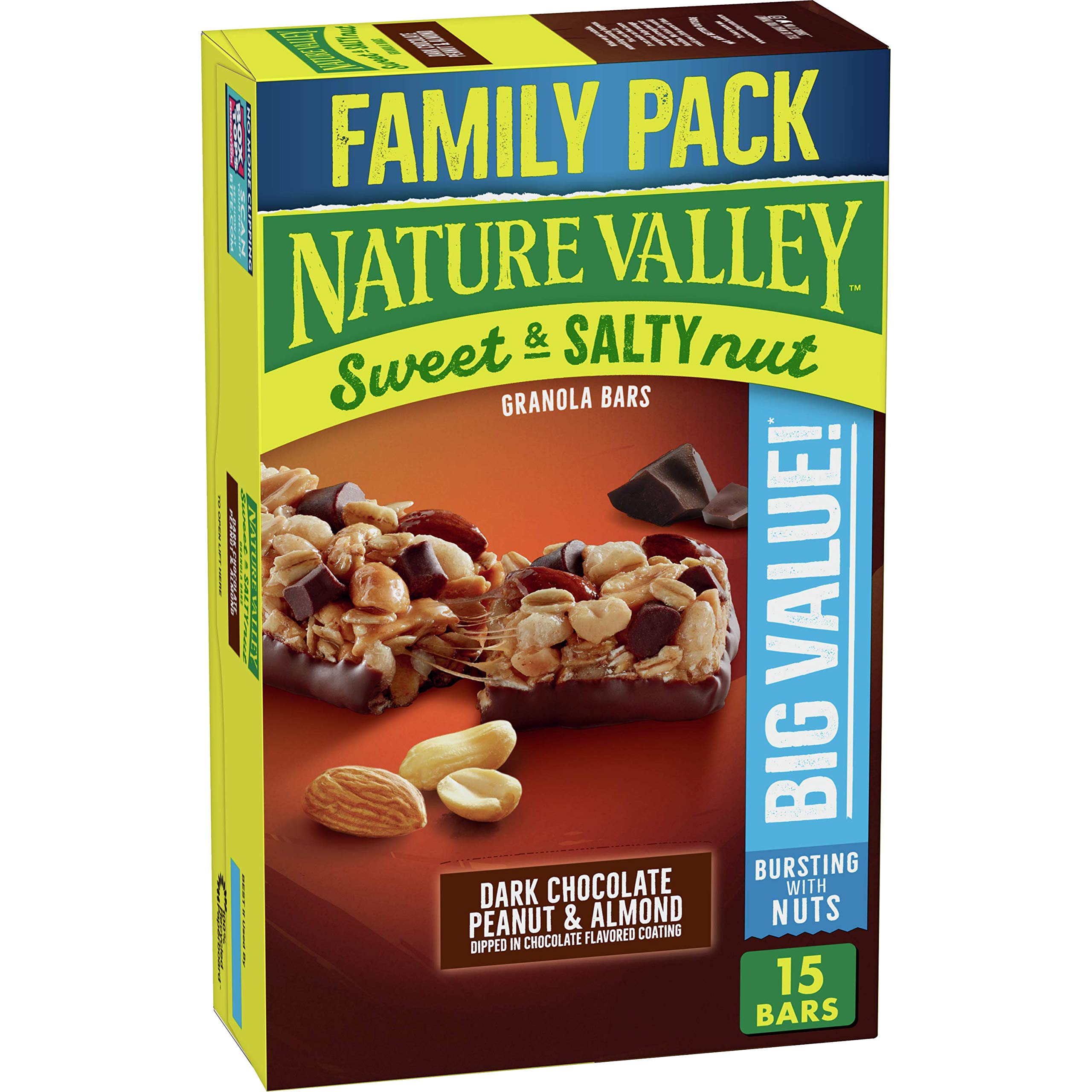 Nature Valley Sweet and Salty Nut Dark Chocolate Peanut and Almond
