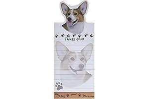 Uniquely Shaped Welsh Corgi Magnetic List Pads
