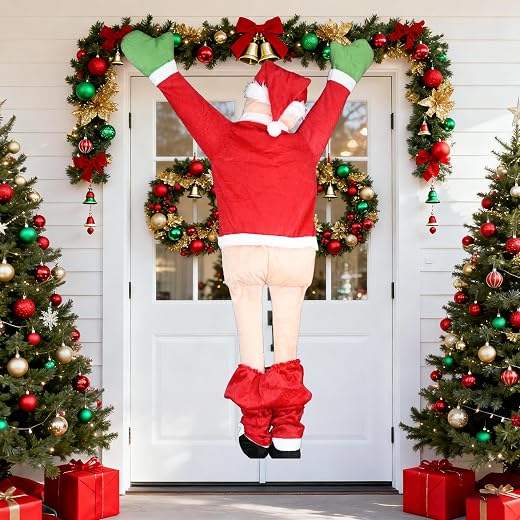Roof Hanging Santa