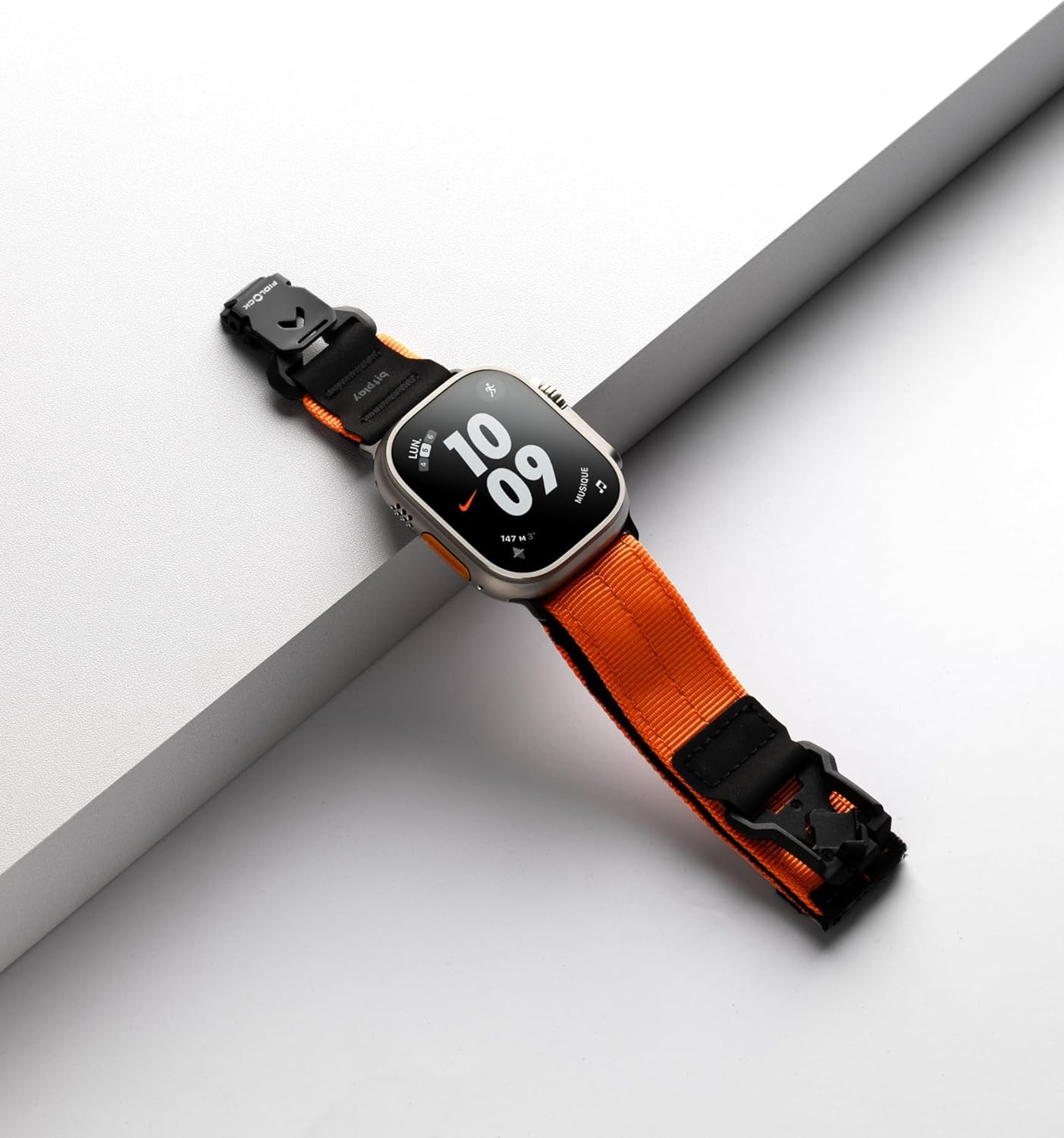 bitplay Apple Watch Band – Magnetic Fidlock Buckle, Reinforced Fabric Strap with Hypalon Layer, Compatible with Apple Watch 38mm to 49mm (Ultra/Series 1–10/ SE)