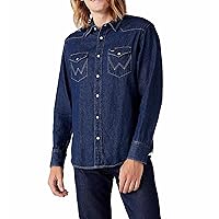 Wrangler Icons 27MW, Camicia in Jeans