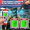 Dissolved Oxygen Meter,Digital Dissolved Oxygen Test Kit with 1.5m Probe Cable, DO Meter Oxygen Analyzer,Aquarium Pond Water Test Kit for Aquaculture Fish Tank Wastewater Treatment