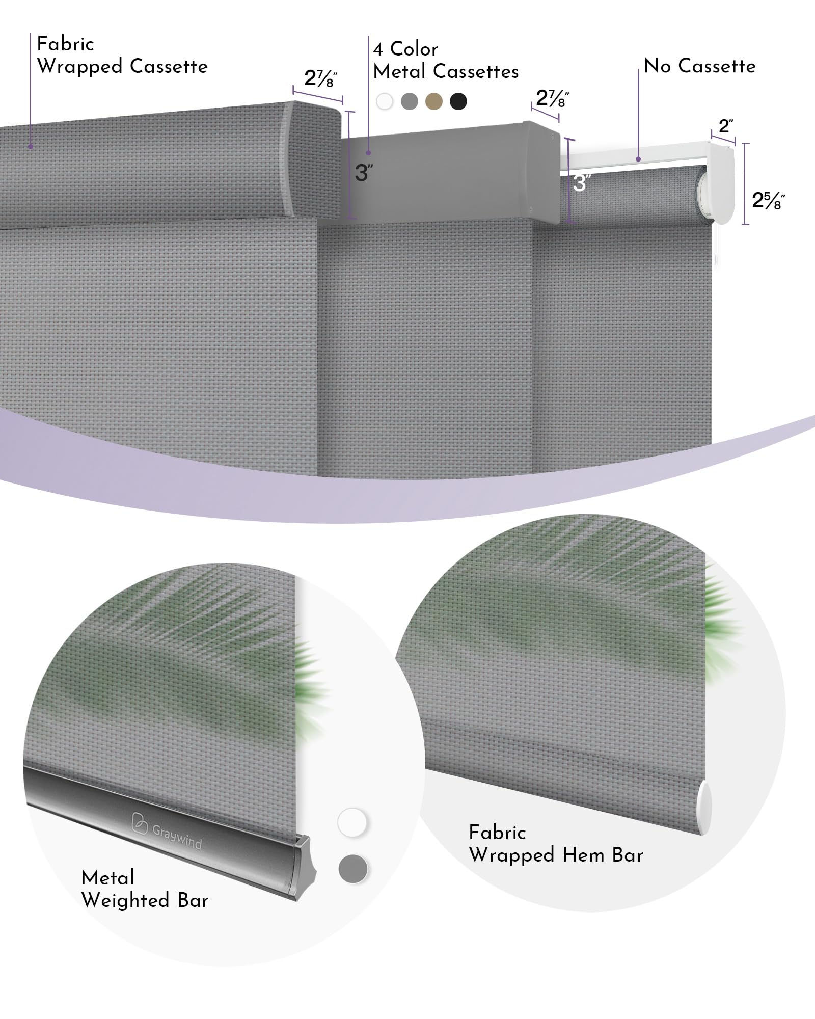 Amazon.com: Graywind Motorized Solar Shades Compatible with Alexa