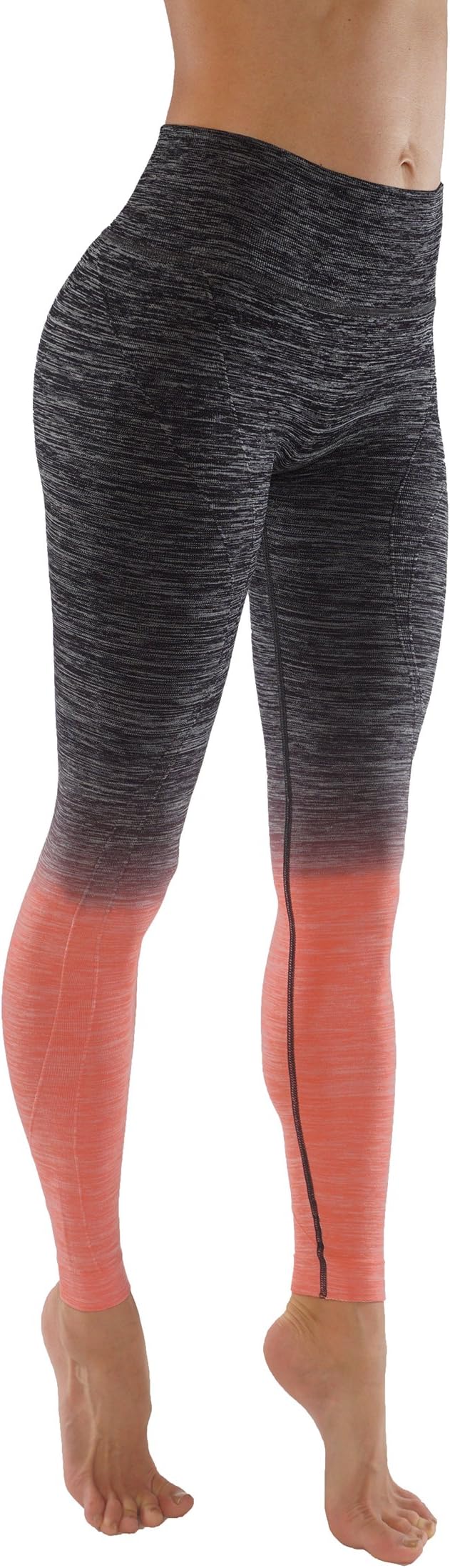 Women's Flexible Yoga Pants Ombre Leggings Activewaer L704 XS-3X