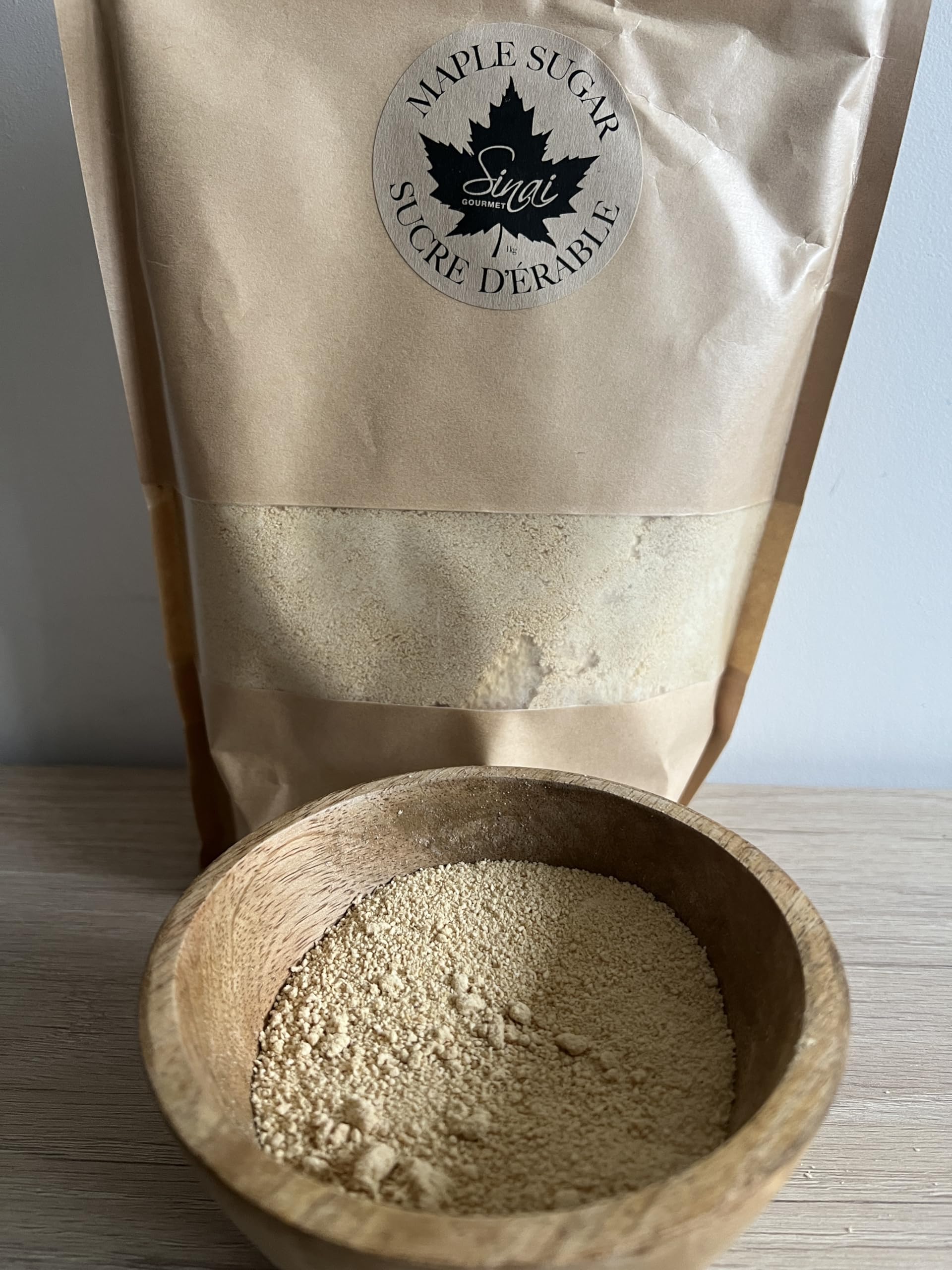 Sucre d'Érable en Poudre, Naturel, Qualité Premium, 1 kilo