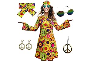 70's Hippie Costume for Women Plus Size