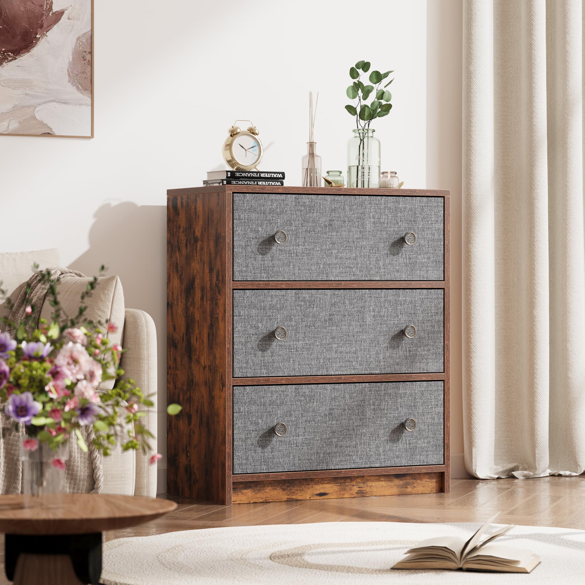 short dresser as nightstand This Is Why Three-Drawer Dressers Make Brilliant. Bedroom Nightstands