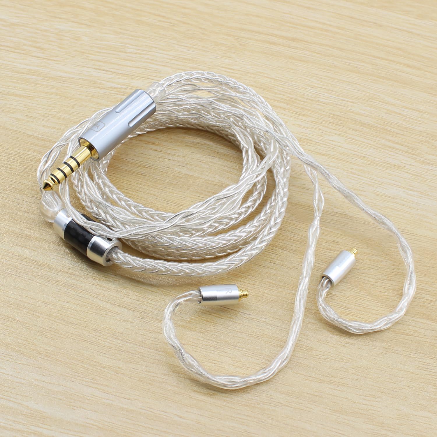 Amazon | Youkamoo 4.4mm IEM イヤホン バランス交換ケーブル