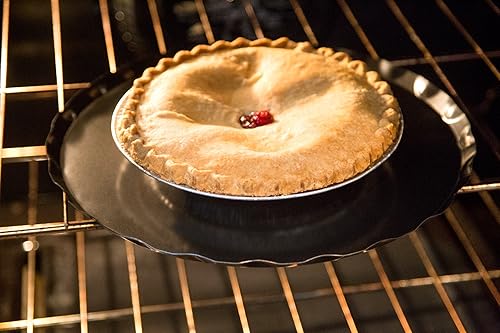 Miniatura 3 de Fox Run 4574 Protector de hornocolector de goteo, acero al carbono, antiadherente, 12 pulgadas