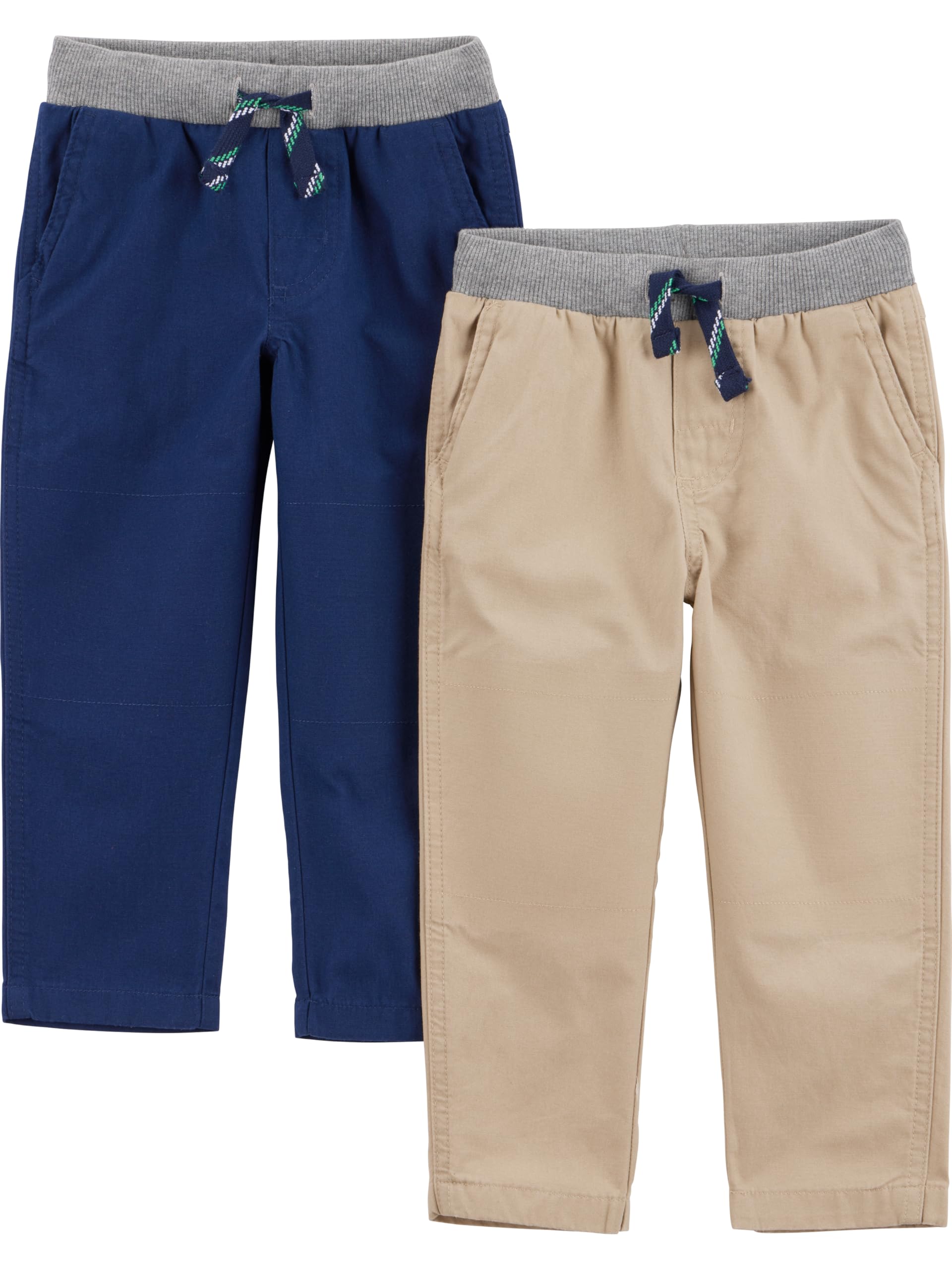 Simple Joys by Carter'sBaby Boys' 2-Pack Pull on PantOEKO-TEX STANDARD 100