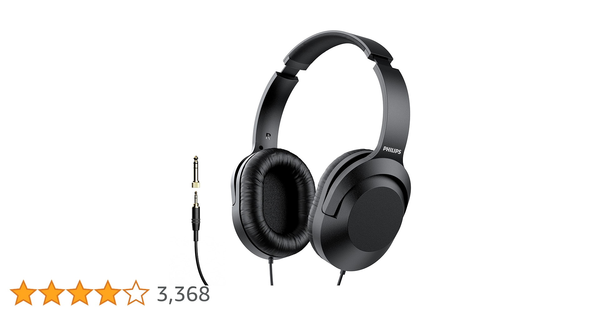 Amazon | フィリップス オーバーイヤー 有線ステレオ