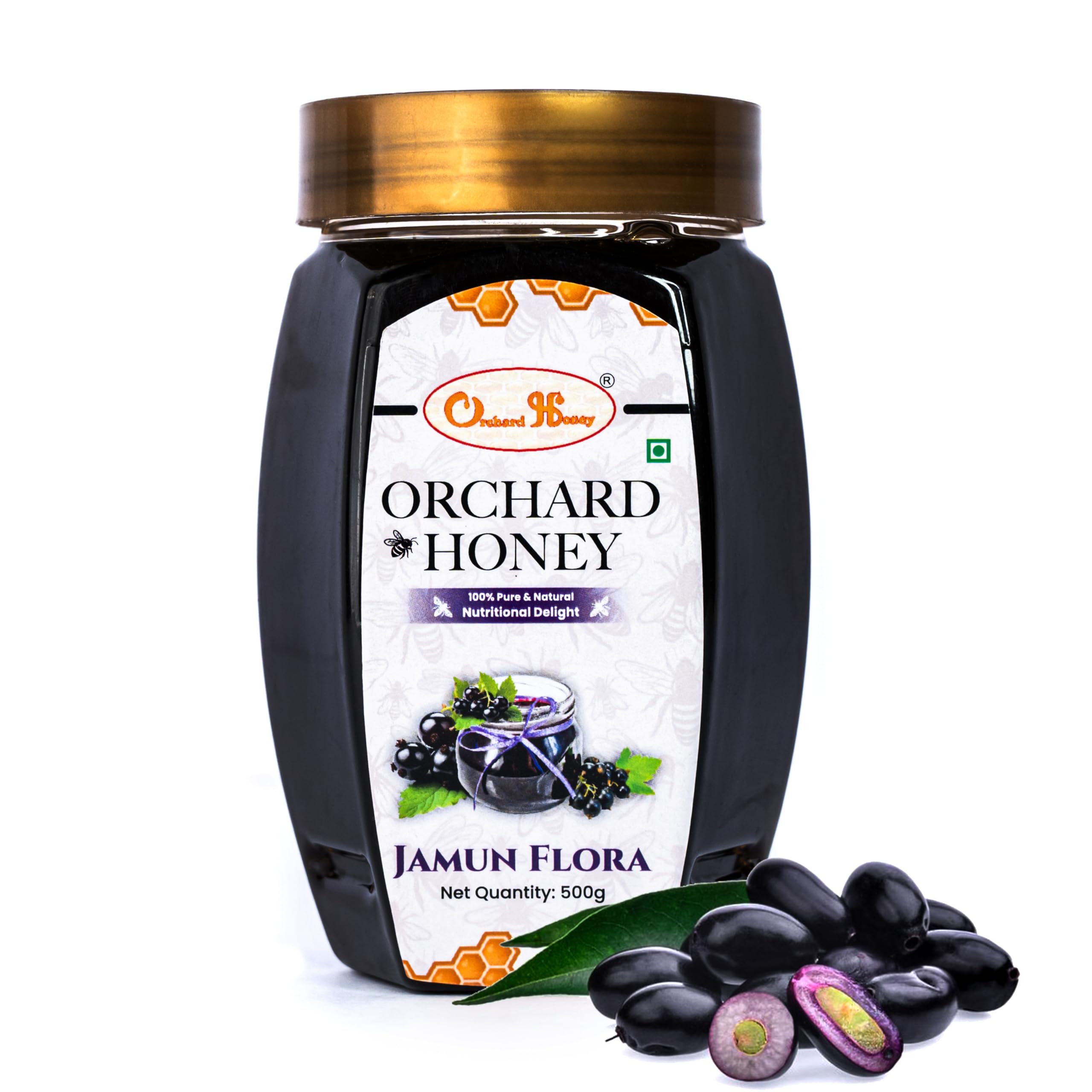 Orchard 100% Natural Honey Jamun, Thick Creamy Honey, No Preservatives, No Additives (1 X 500 gm) (B0C5VS95HR) Amazon Price History, Amazon Price Tracker
