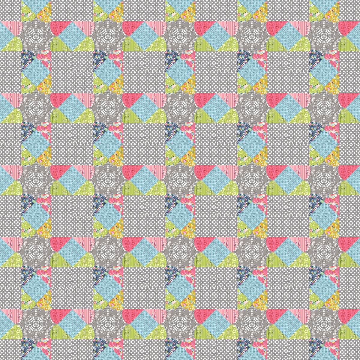 Patchwork With Busyfingers CL105-ARKS Arkansas Star Block Classics Template Set English Paper Piecing, Multicolor