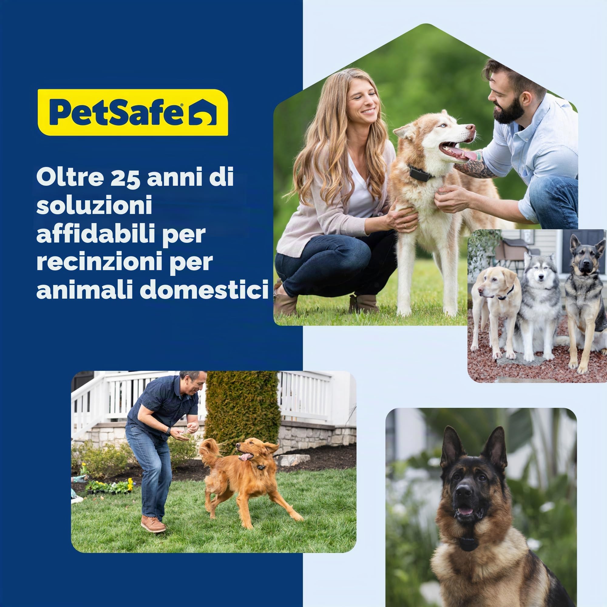 PetSafe Filo per Recinzione interrata per Cani (152,4 m), Crea Il Tuo Confine, Filo per Recinzione elettrica per Cani (Giallo), dalla società Madre di IFB