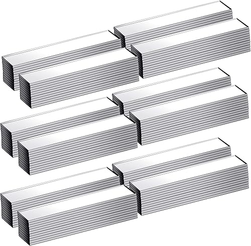 Jetec Espejo rectangular de 100 piezas de azulejos autoadhesivos, espejo de mosaico para bricolaje, espejo de tamaño pequeño, espejo rectangular