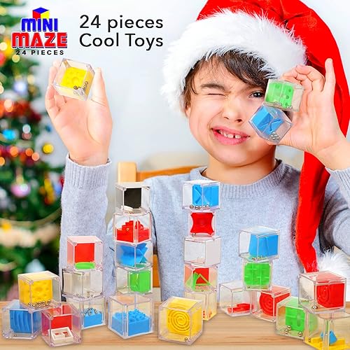 Miniatura 3 de Rompecabezas de rompecabezas para adultos y niños, paquete de 24  Mini juegos cerebrales para niños de 4 a 8 a 12 años  Mini rompecabezas de cuentas
