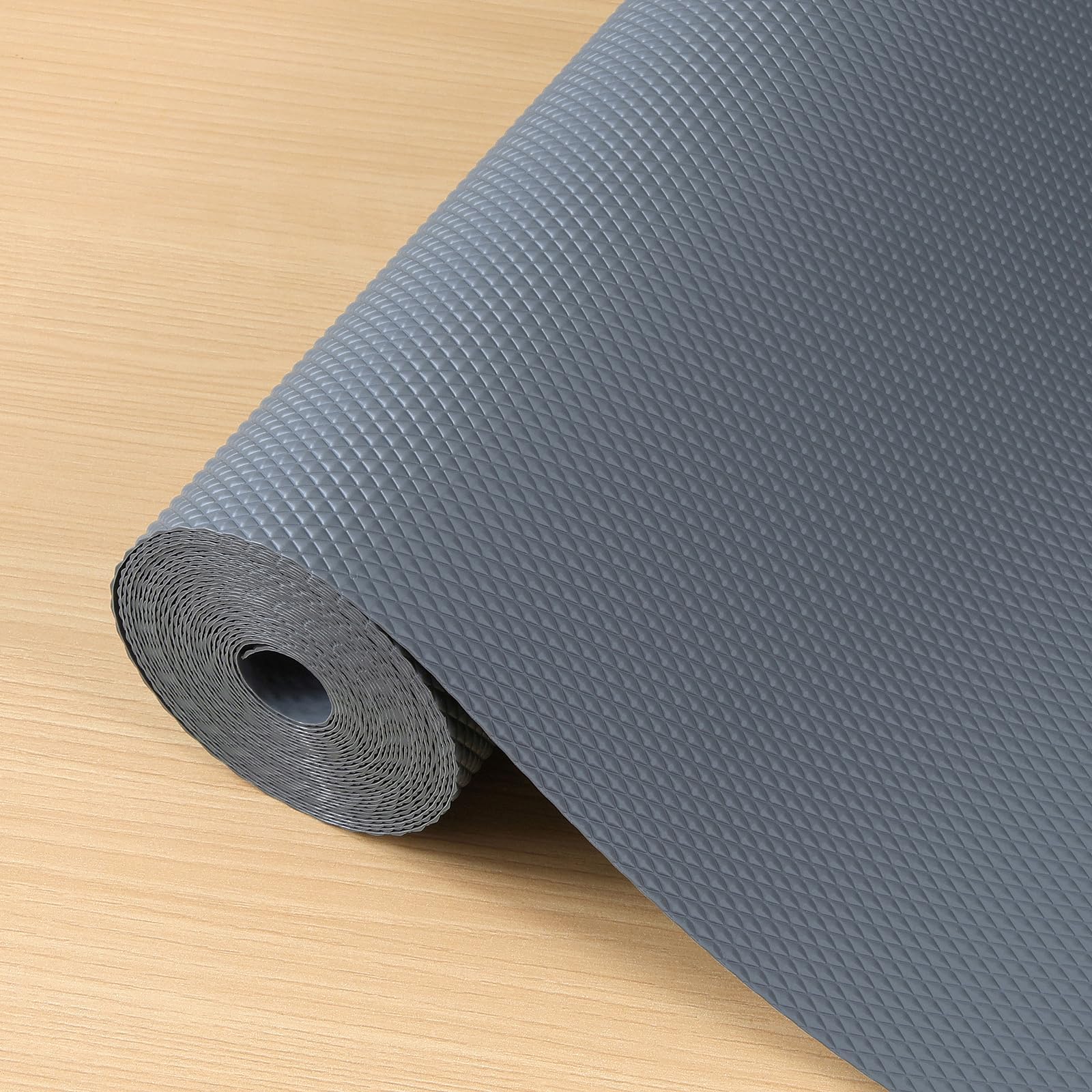 Alstra Multipurpose EVA Sheet for Fridge, Kitchen, Cupboard, Drawers, and Shelf Liner | Anti-Slip Mat | Water-Resistant & Super Strong(Dark Grey - 45 CM X 2.5 MTR)