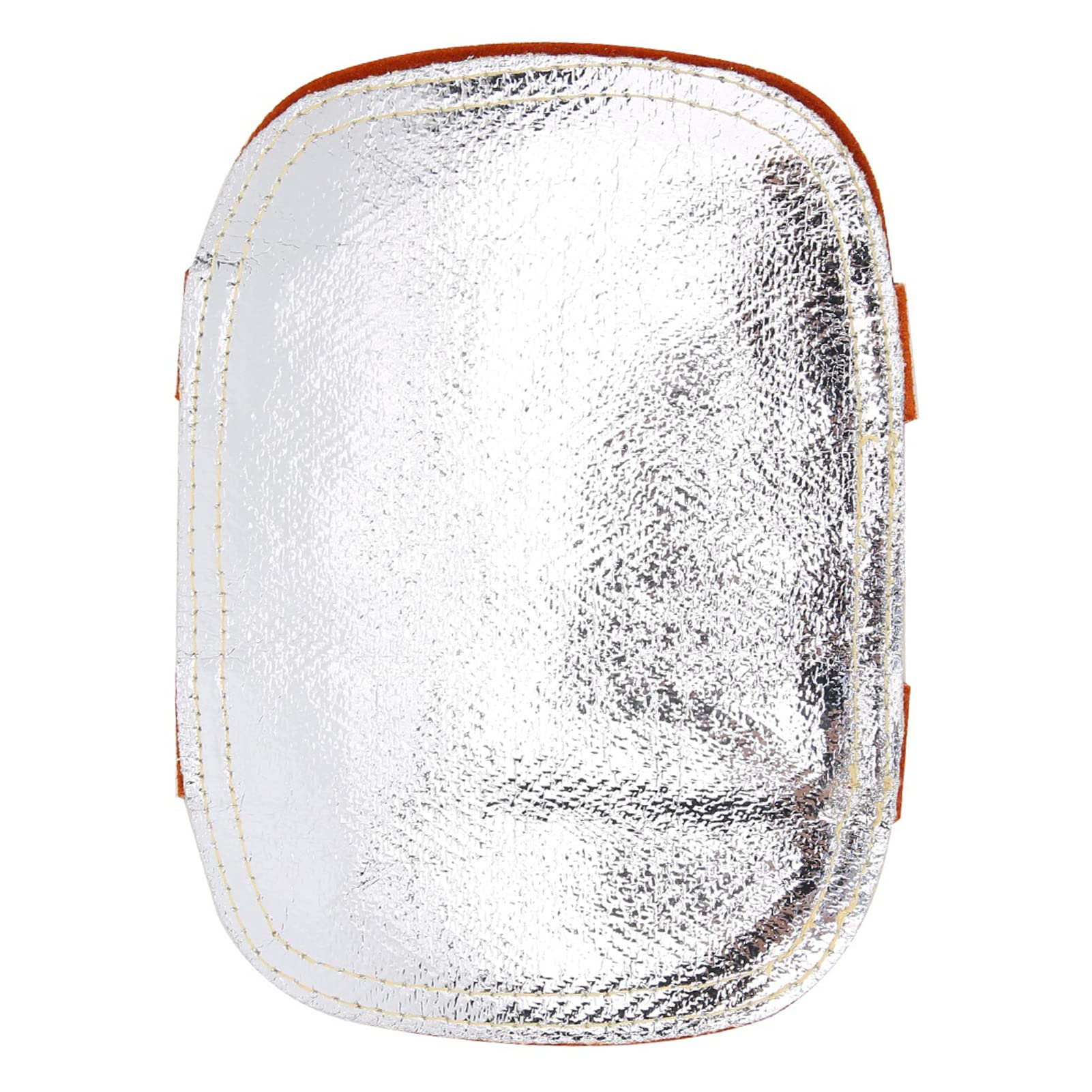 Milltrip Hand Heat Shielding, Welding Hand Pad, Aluminized Leather Welding Hand Protector for High Temperature Work, Ideal for Metal Smelting, Foundry, Boiler & Welding Operations