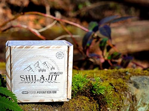 Miniatura 6 de Shilajit Pure Power 1.06 oz. Grado final. Forma de resina purificada natural, rica en minerales traza potentes y ácido fúlvico derivado de plantas,