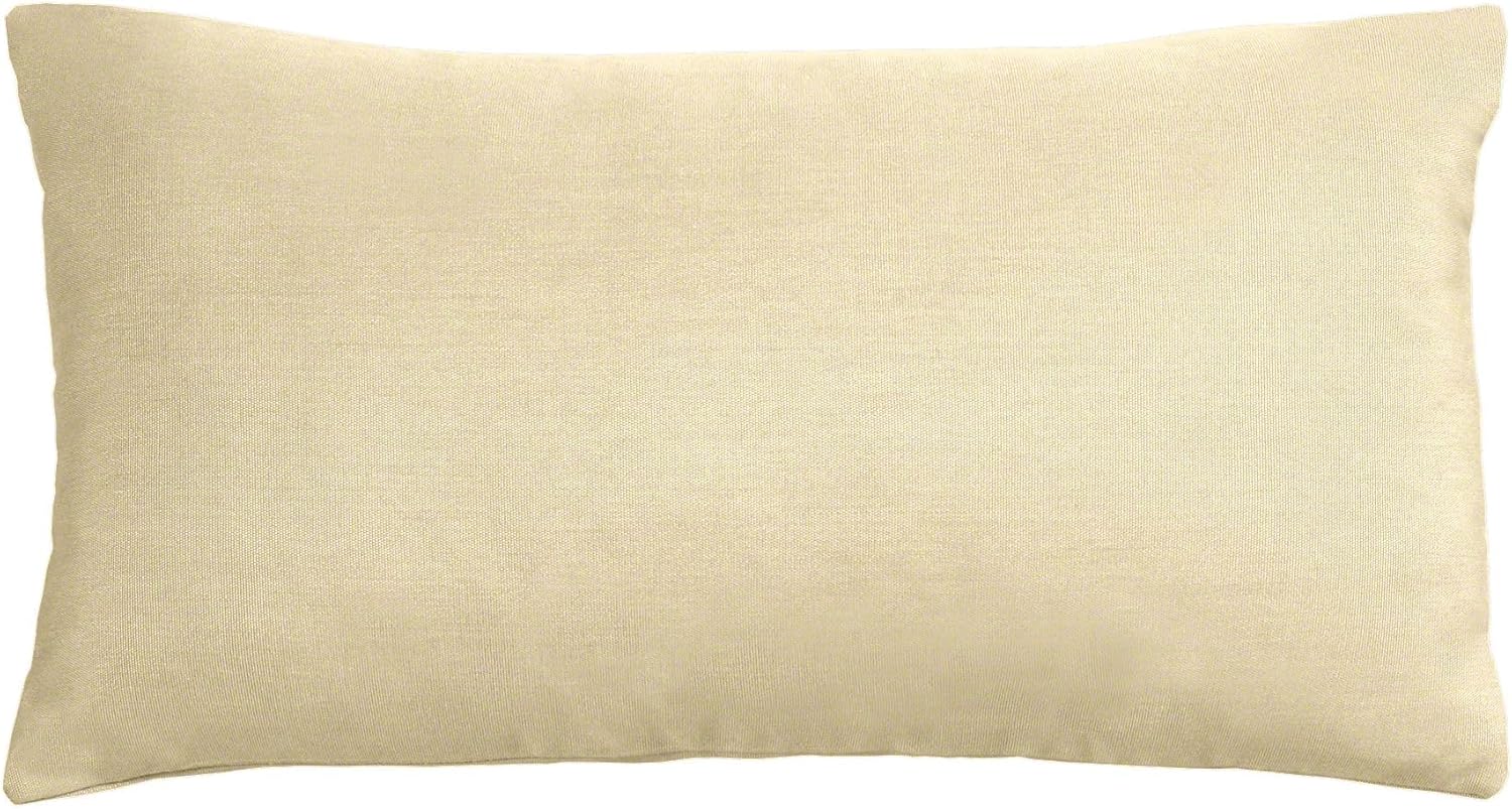 Cushion Source Lumbar Pillow, 20" x 12" Indoor/Outdoor Durable Pillow, Multiple Sunbrella Fabric Options Available, Sunbrella Elements Cast Lagoon