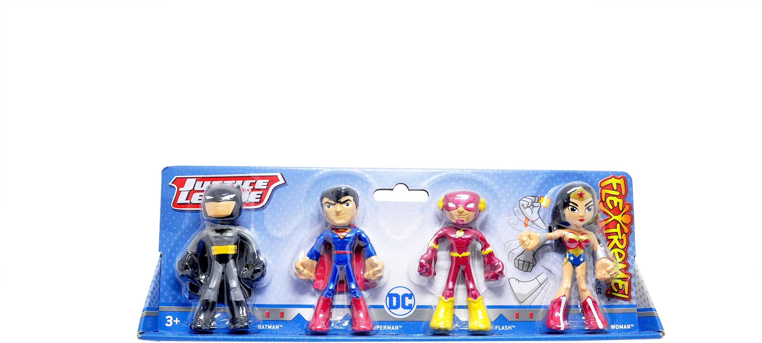 JUSTICE LEAGUE Batman Flextreme (4 Inches, Multicolor)