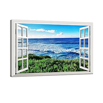 海の風景 パステル画 70/450 木製フレーム 海の風景 パステル画 70/450 木製フレーム Amazon.co.jp: 風景画