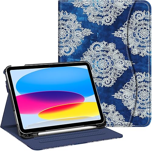 Miniatura 17 de Fintie Funda para iPad (A16) de 11ª generación de 11 pulgadas (2025), iPad de 10ª generación de 10.9 pulgadas (2022), funda protectora con soporte