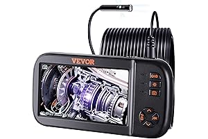 Vevor Endoscope Camera: 1080P HD Digital Borescope Inspection Camera with 4.5 Inch Screen