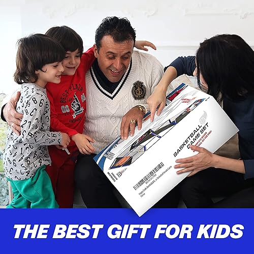 Miniatura 3 de BESTKID BALL Juego de aro de baloncesto de arcade, aro de baloncesto interior para niños, emocionantes juegos de arcade para niños, juguetes ideales