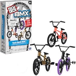 Ruedas Mini Bmx Tech Deck. BMX Finger Bike Pack de 3 unidades. Mini BMX coleccionables y personalizables