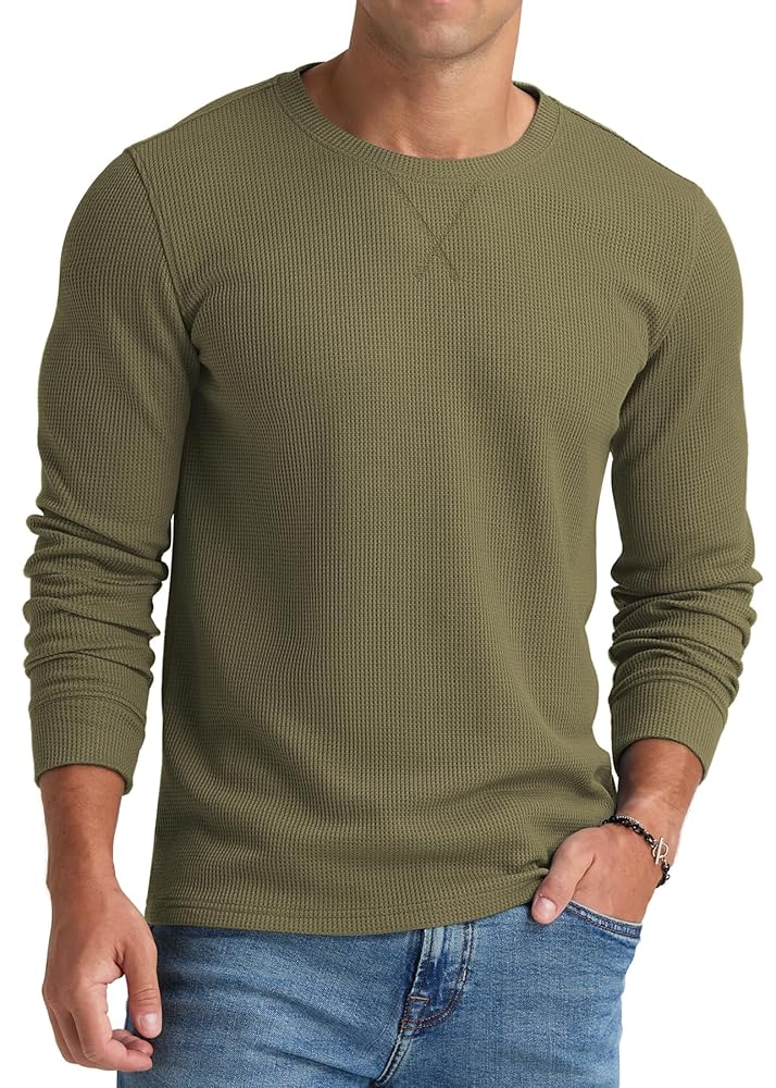 HOWLIN'｜SHORT-SLEEVED ROUND NECK T-SHIRTS (BELGIAN WAFF