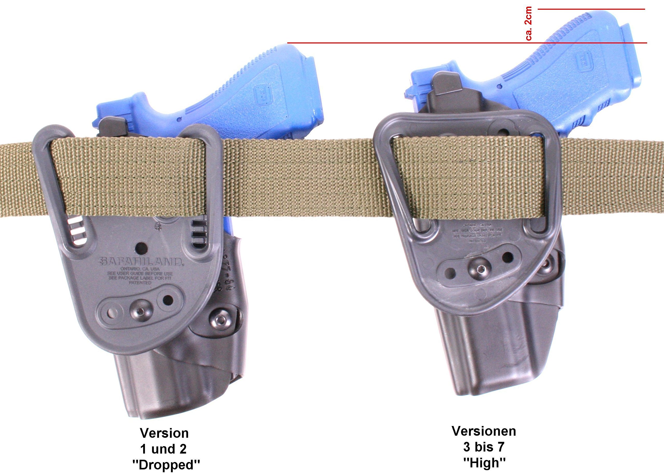 Safariland 6377 AS/STX Holster Belt, 1 Piece, SL6377-83