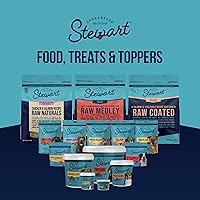 Vista 8 de Stewart Golosinas de Salmón Salvaje para Perros, 2.75 oz, ~55 Piezas, Crudas Liofilizadas, de un Solo Ingrediente, Golosinas de Entrenamiento