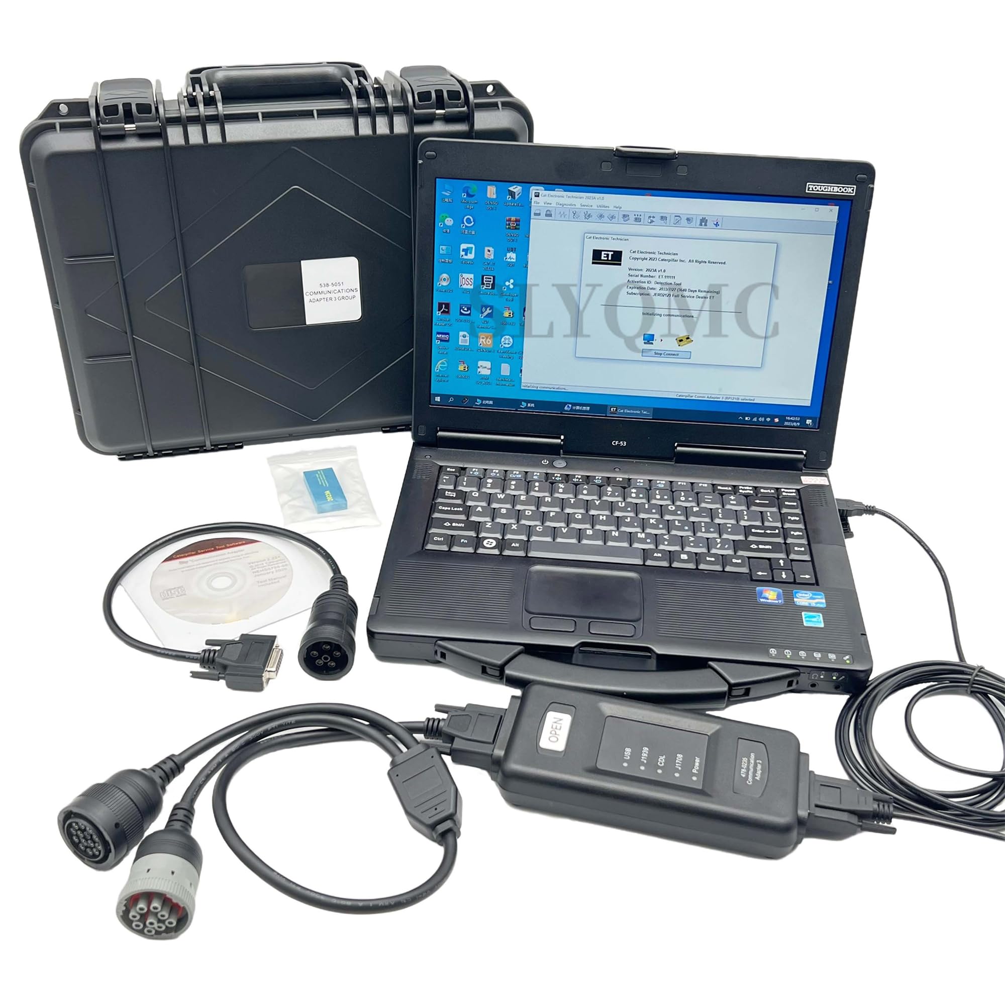 2024A Cat Electronic Technician Software CAT ET4 478-0235 2019A 2023A for et4 Diagnostic Communication Adapter IV CAT ET Truck Diagnostic Tool (ET4 with Laptop)