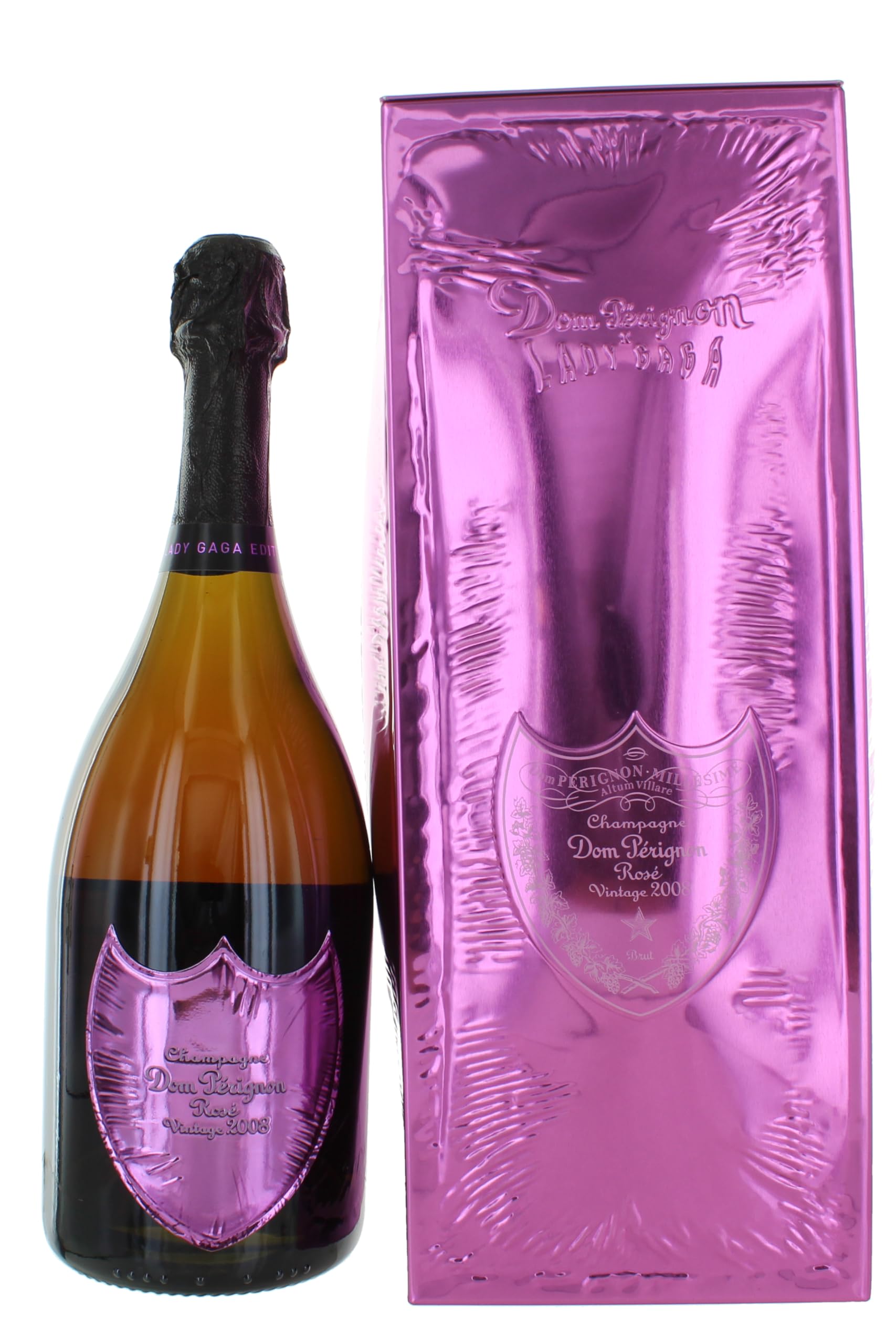Dom Pérignon Champagne LADY GAGA Rosé Vintage 2008 12,5% Vol. 0