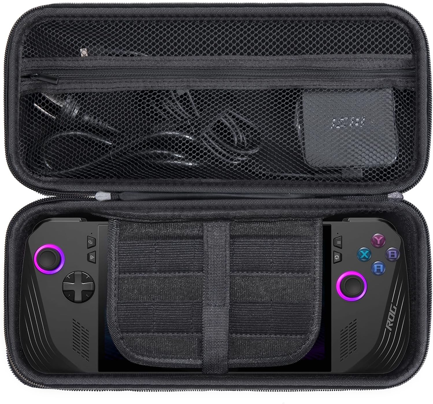 For ASUS ROG Ally X Case, Portable Hard for ROG Ally X Game Console- Lightweight Full Body Protection Waterproof Dustproof (Case Only)