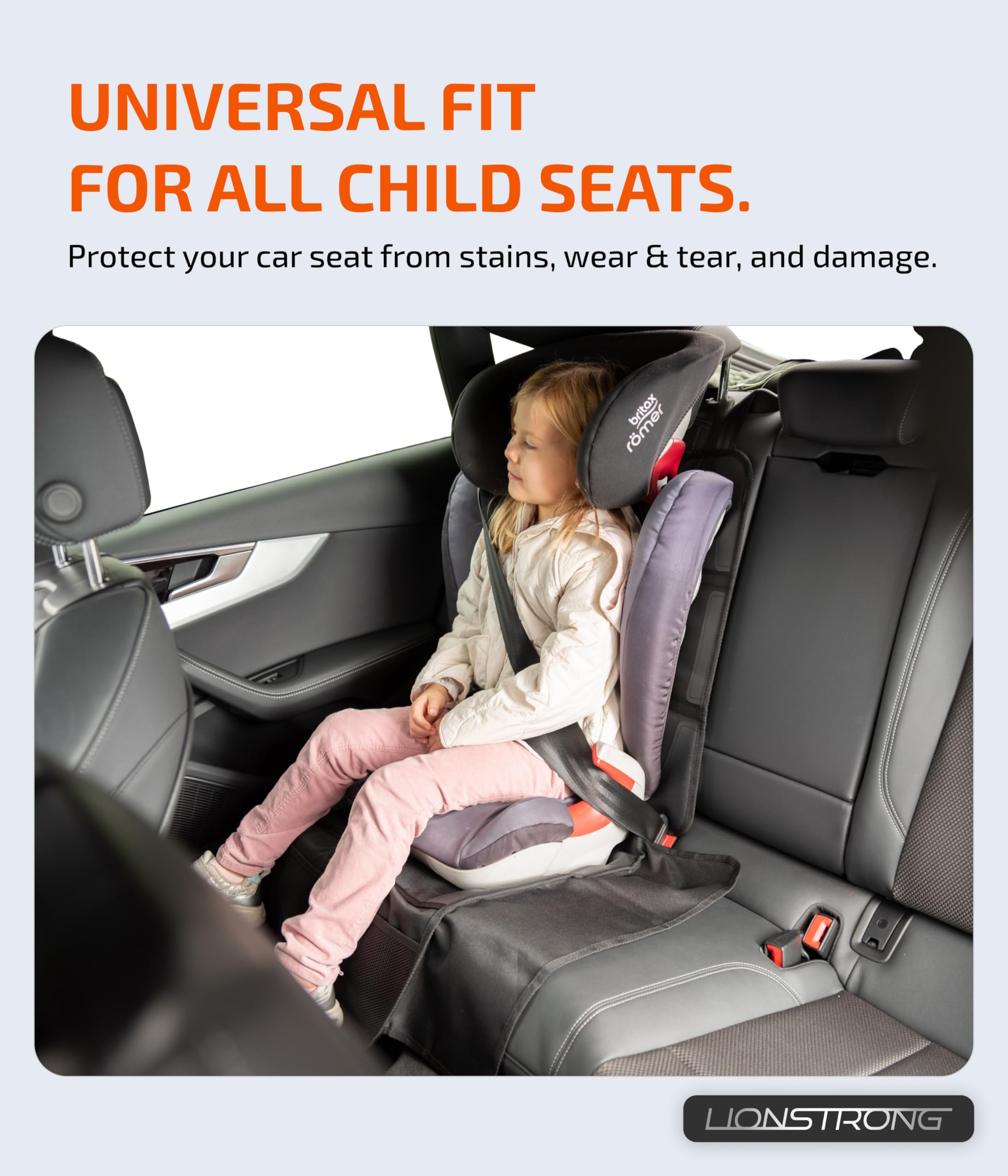 WALSER kinderzitje onderlegger auto Isofix compatibel George Premium XL