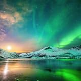 Northen Lights Aurora 4k Screensaver with Relaxing Music for Fire TV